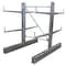 Vestil Gray Galvanized Cantilever Double Updright Set 6ft Height 36" Arms, PR SDU-C-6-36-G-SET - alternate 3